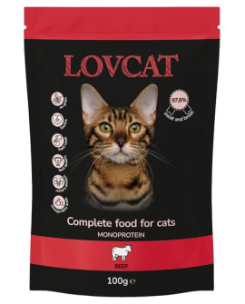 Lovcat Pure Beef Saszetka 100G