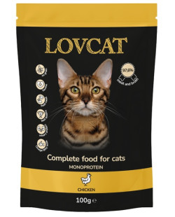 Lovcat Pure Chicken Saszetka 100G