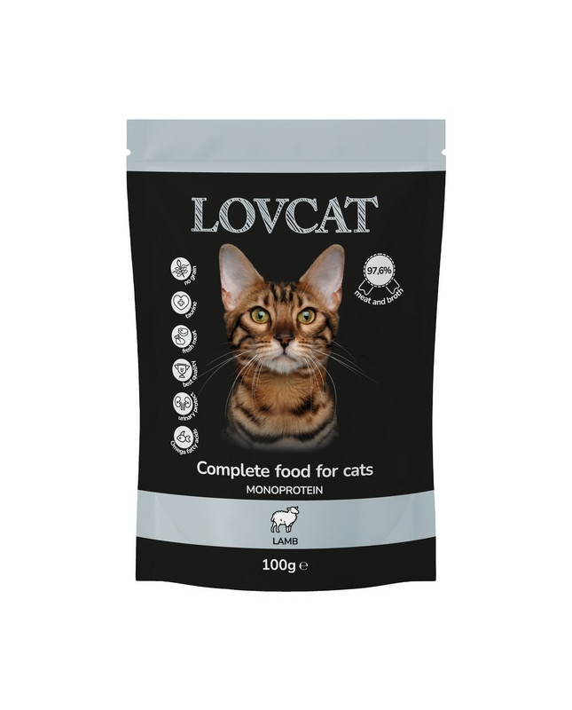 Lovcat Pure Lamb Saszetka 100G