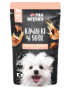 Pan Mięsko Karma Mokra Dla Psa - Cielęcina Z Królikiem Kawałki W Sosie Saszetka 150G