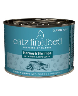 Catz Finefood Classic N.13 Śledź I Krewetki Puszka 200G