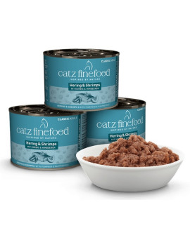 Catz Finefood Classic N.13 Śledź I Krewetki Puszka 200G