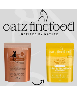 Catz Finefood Classic N.25 Kurczak I Tuńczyk Saszetka 85G