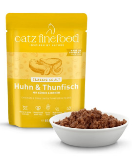 Catz Finefood Classic N.25 Kurczak I Tuńczyk Saszetka 85G