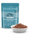 Catz Finefood Classic N.13 Śledź I Krewetki Saszetka 85G