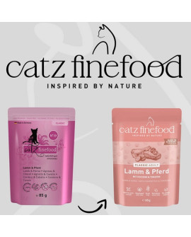 Catz Finefood Classic N.19 Jagnięcina I Konina Saszetka 85G