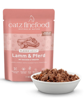 Catz Finefood Classic N.19 Jagnięcina I Konina Saszetka 85G