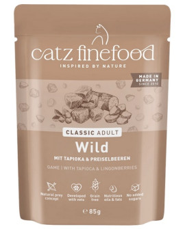 Catz Finefood Classic N.09 Dziczyzna Saszetka 85G