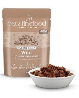 Catz Finefood Classic N.09 Dziczyzna Saszetka 85G
