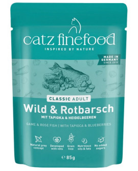Catz Finefood Classic N.21 Dziczyzna I Karmazyn Saszetka 85G