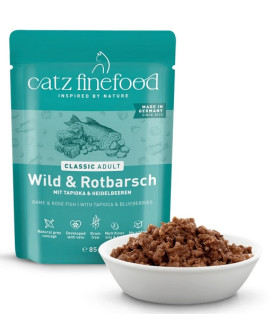 Catz Finefood Classic N.21 Dziczyzna I Karmazyn Saszetka 85G