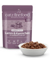 Catz Finefood Classic N.11 Jagnięcina I Królik Saszetka 85G