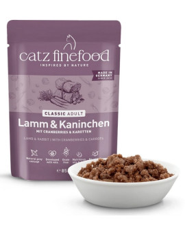 Catz Finefood Classic N.11 Jagnięcina I Królik Saszetka 85G