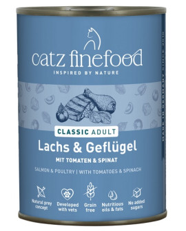 Catz Finefood Classic N.05 Łosoś I Drób Puszka 400G