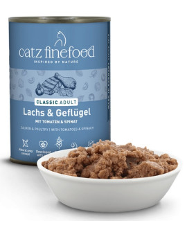 Catz Finefood Classic N.05 Łosoś I Drób Puszka 400G