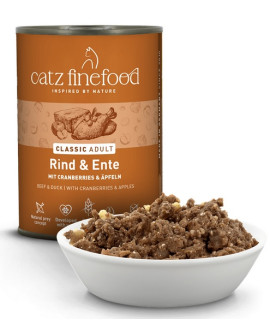 Catz Finefood Classic N.23 Wołowina I Kaczka Puszka 400G