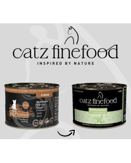 Catz Finefood Purrrr N.109 Dzik Puszka 200G