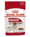 Royal Canin Medium Adult Karma Mokra W Sosie Dla Psów Dorosłych, Ras Średnich Saszetika 140G