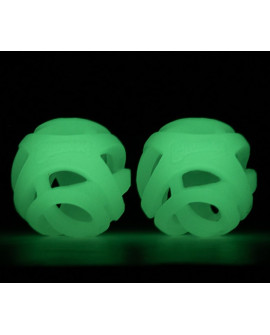 Chuckit! Max Glow Air Fetch Ball Small 2Pak [36188]