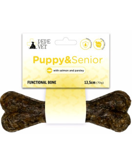 Paka Zwierzaka Pepe Vet Kość Funkcjonalna Puppy & Senior 13,5Cm