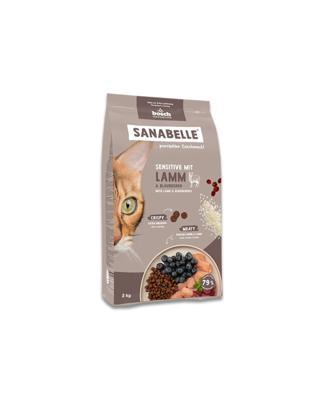 Sanabelle Adult Sensitive Lamb Z Jagnieciną 2Kg