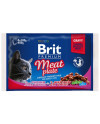 Brit Premium Cat Adult Meat Plate Saszetki 4X100G
