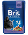 Brit Premium Cat Adult Cod Fish Dorsz Saszetka 100G