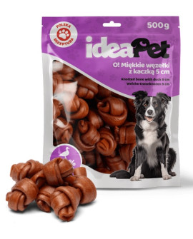 Ideapet Miękkie Węzełki Z Kaczką 5Cm 500G