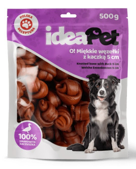 Ideapet Miękkie Węzełki Z Kaczką 5Cm 500G