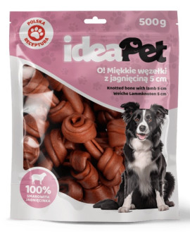 Ideapet Miękkie Węzełki Z Jagnieciną 5Cm 500G