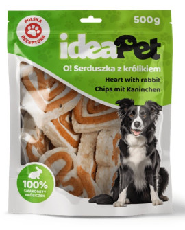 Ideapet Serduszka Królikiem 500G