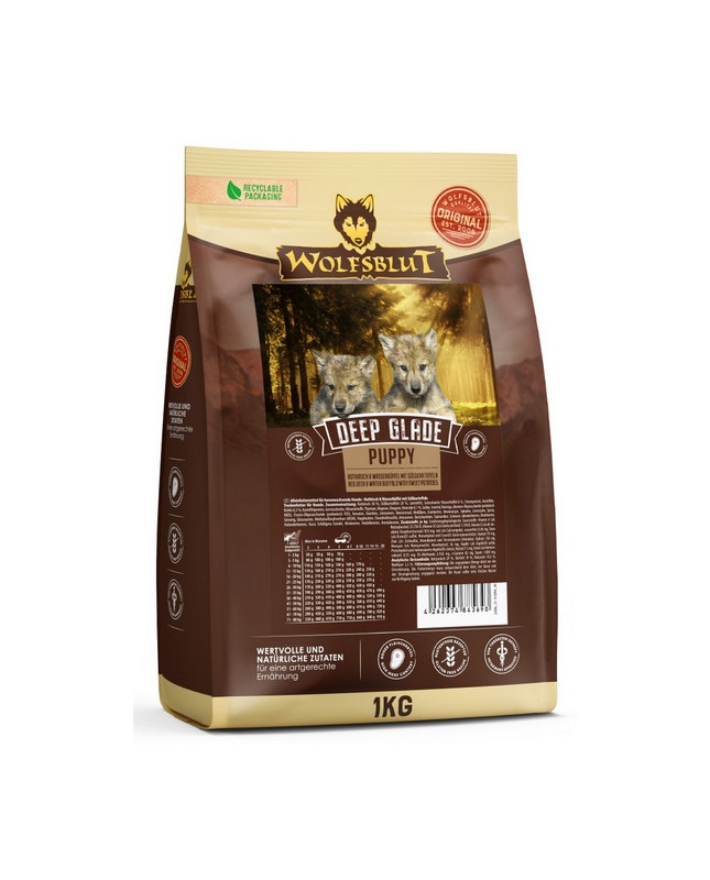 Wolfsblut Dog Deep Glade Puppy - Jeleń I Bawół 12,5Kg