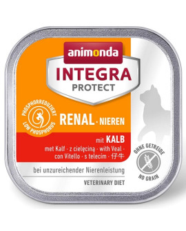 Animonda Integra Protect Renal Nieren Dla Kota - Z Cielęciną Tacka 100G