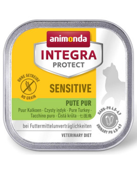 Animonda Integra Protect Sensitive Dla Kota - Z Indykiem Tacka 100G