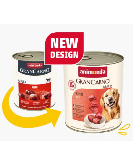 Animonda Grancarno Original Adult Rind Wołowina Puszka 800G