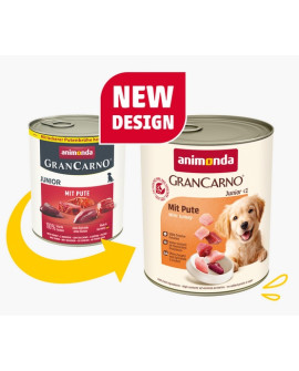 Animonda Grancarno Original Junior Pute Indyk Puszka 800G