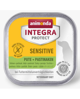 Animonda Integra Protect Sensitive Dla Psa Indyk + Pasternak Tacka 150G