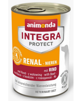 Animonda Integra Protect Nieren Dla Psa Wołowina Puszka 400G