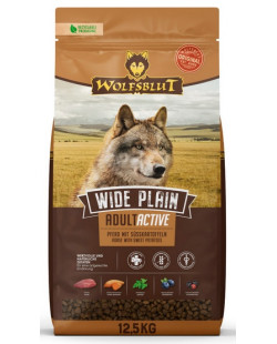 Wolfsblut Dog Wide Plain Active - Konina I Bataty 12,5Kg