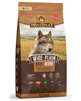 Wolfsblut Dog Wide Plain Active - Konina I Bataty 12,5Kg