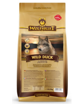 Wolfsblut Dog Wild Duck Active - Kaczka I Ziemniaki 12,5Kg