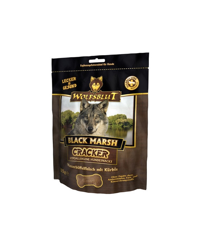 Wolfsblut Dog Cracker Black Marsh - Bawół Indyjski I Dynia 225G
