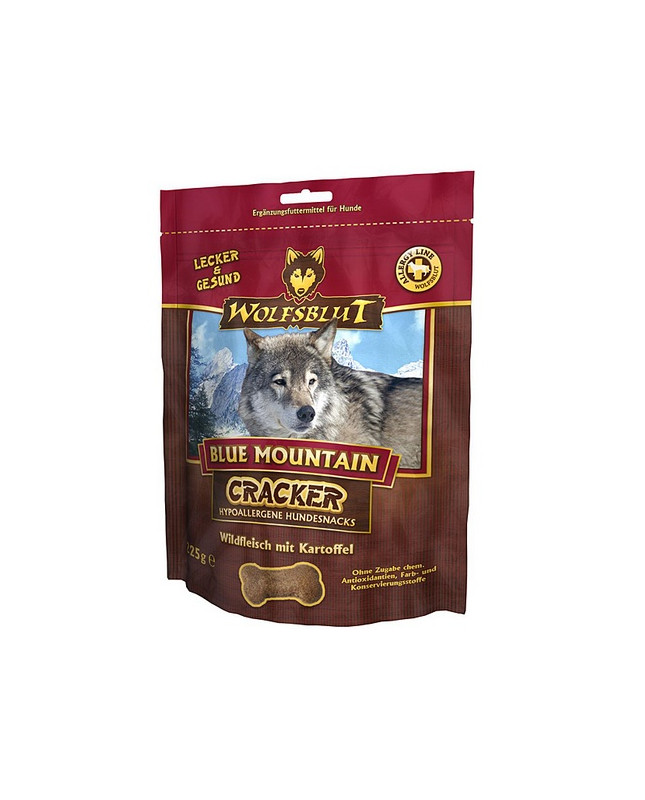 Wolfsblut Dog Cracker Blue Mountain - Dziczyzna I Ziemniaki 225G