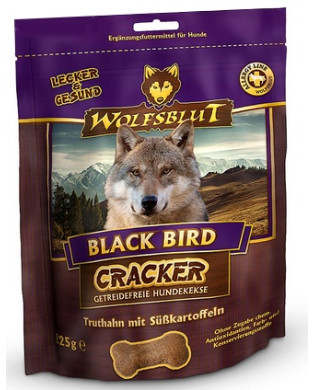 Wolfsblut Dog Cracker Black Bird - Indyk I Bataty 225G