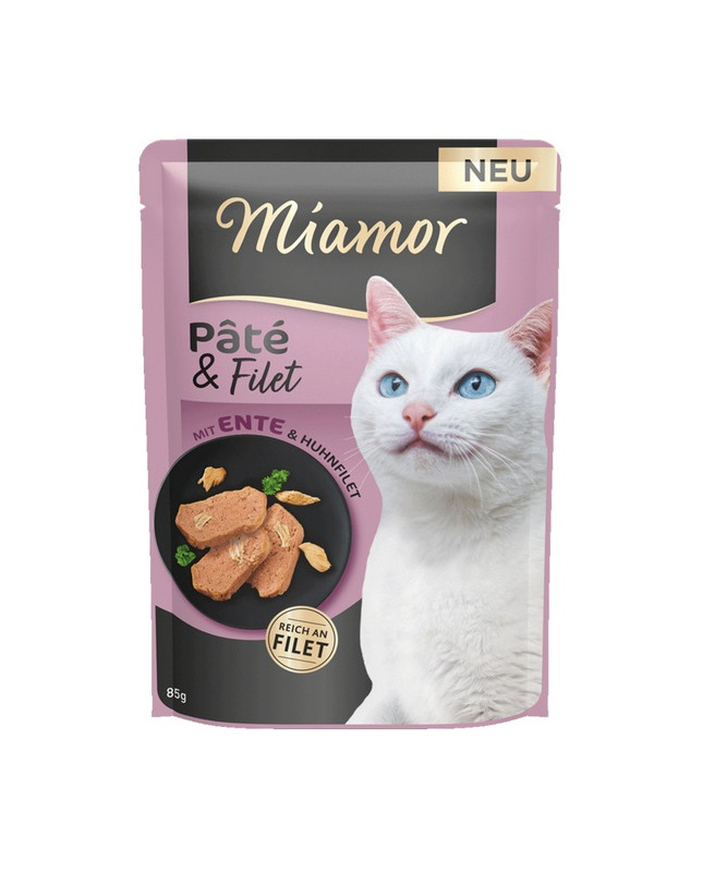 Miamor Pate & Filet Kaczka & Kurczak Saszetka 85G