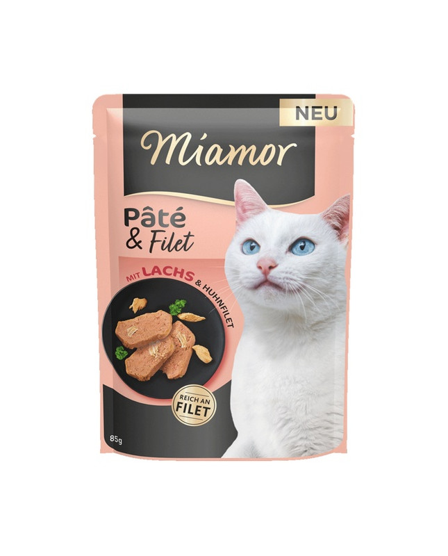 Miamor Pate & Filet Łosoś & Kurczak Saszetka 85G