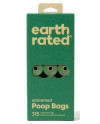 Earth Rated Woreczki Ekologiczne Do Zbierania Odchodów 21X15Szt Bezzapachowe