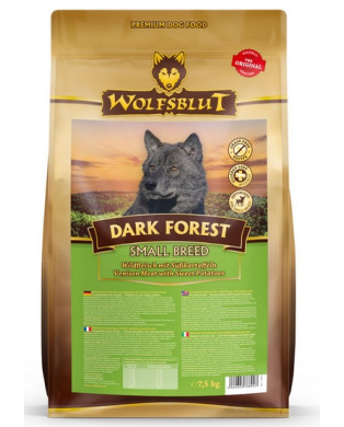 Wolfsblut Dog Dark Forest Small - Dziczyzna I Bataty 7,5Kg