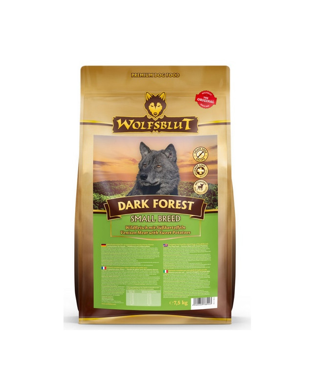 Wolfsblut Dog Dark Forest Small - Dziczyzna I Bataty 7,5Kg
