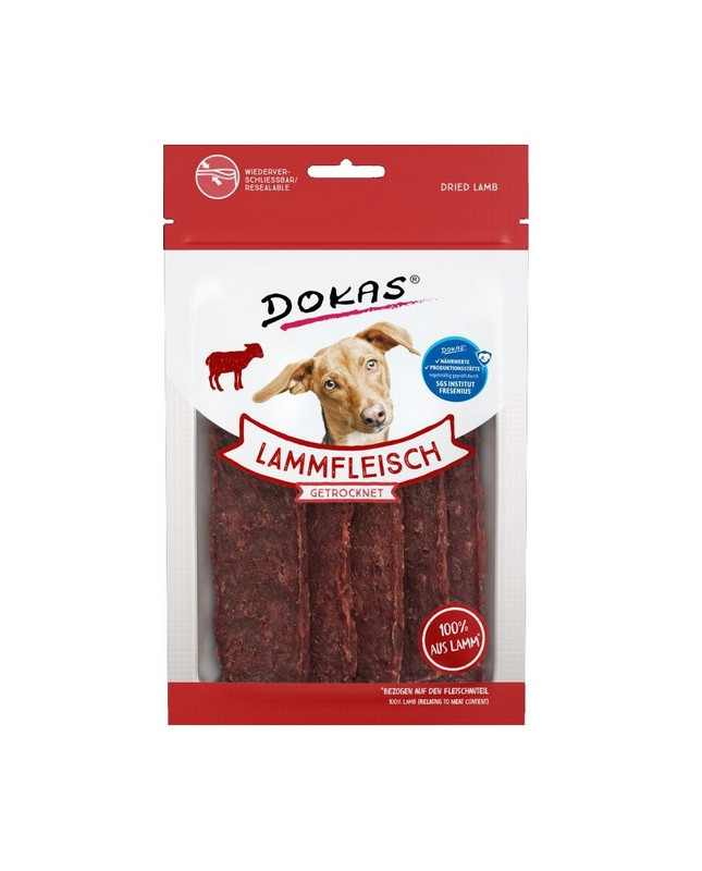 Dokas Pies Paski Jagnięcina 70G